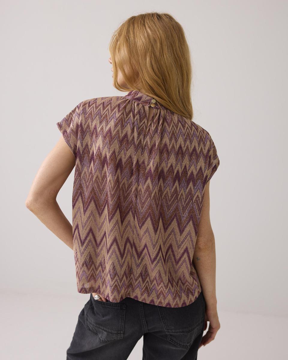 Summum Blouse 3s5177-30718 Paars 5