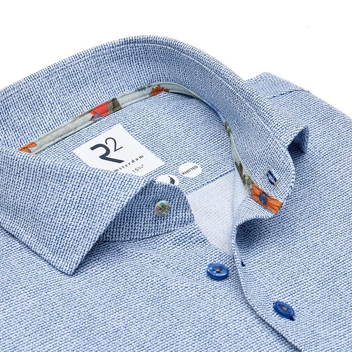 R2 Amsterdam R2 Amsterdam Overhemd 128.WSP.002 Blauw 2