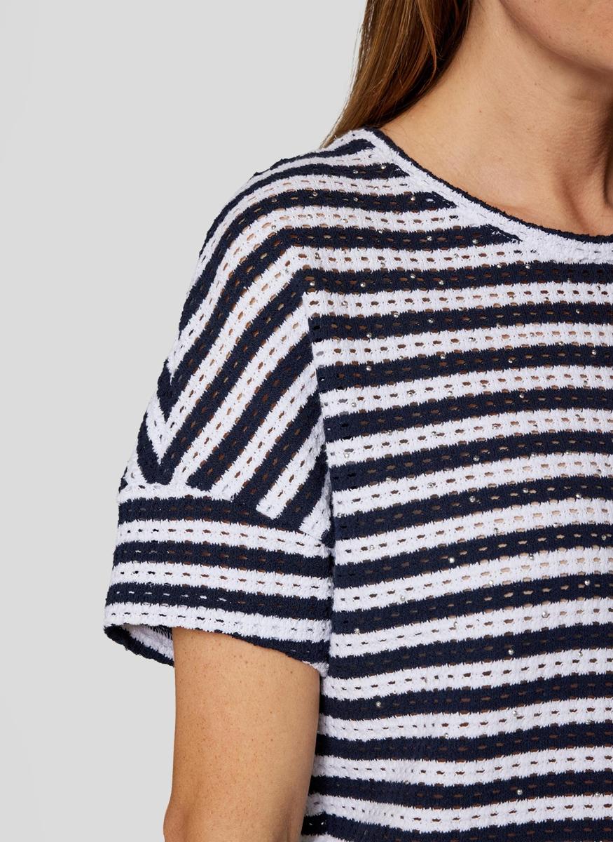 Rabe Rabe T-Shirt 54-223355 Blauw 5