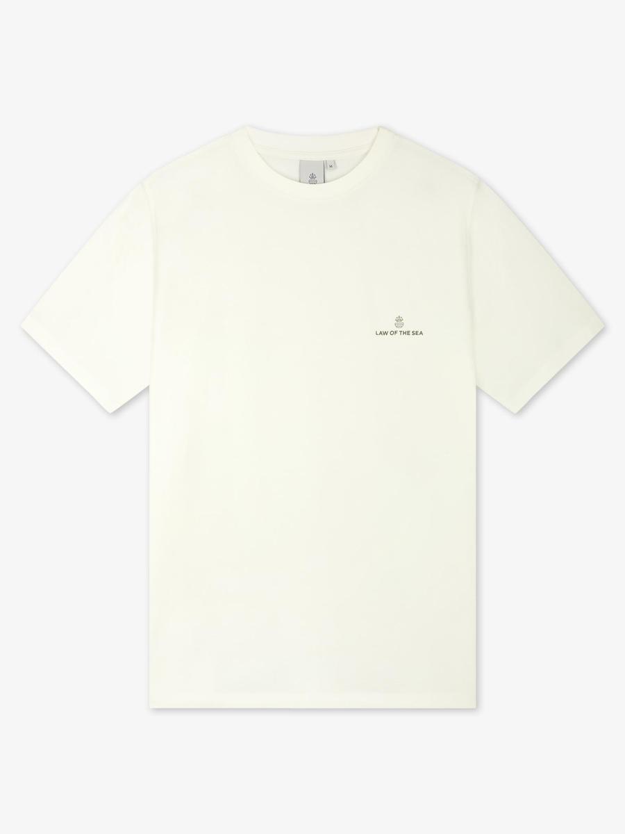 Law of the Sea T-Shirt LAW-10259 Off-White 2