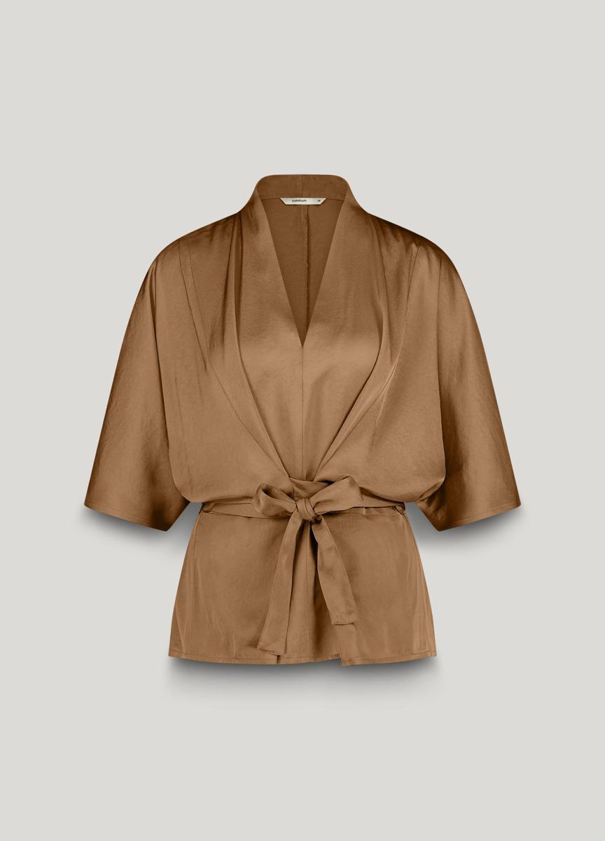 Summum Summum Blouse 2s3297-11817 Bruin 4