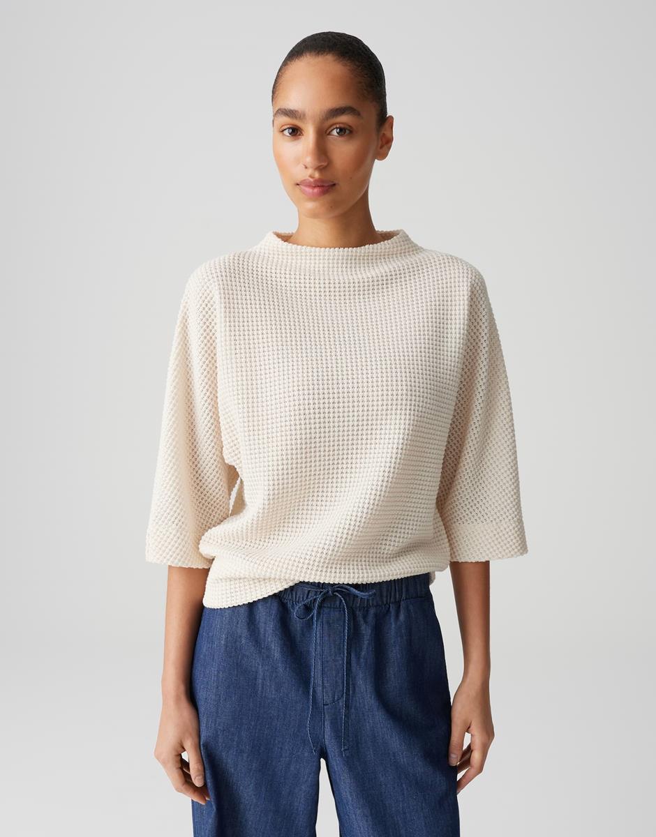 OPUS Sweater Gulopi Beige 1