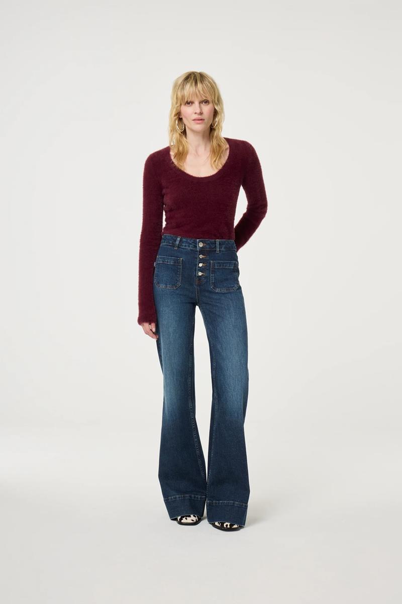 Fabienne Chapot Trui Kate Top Rood 1