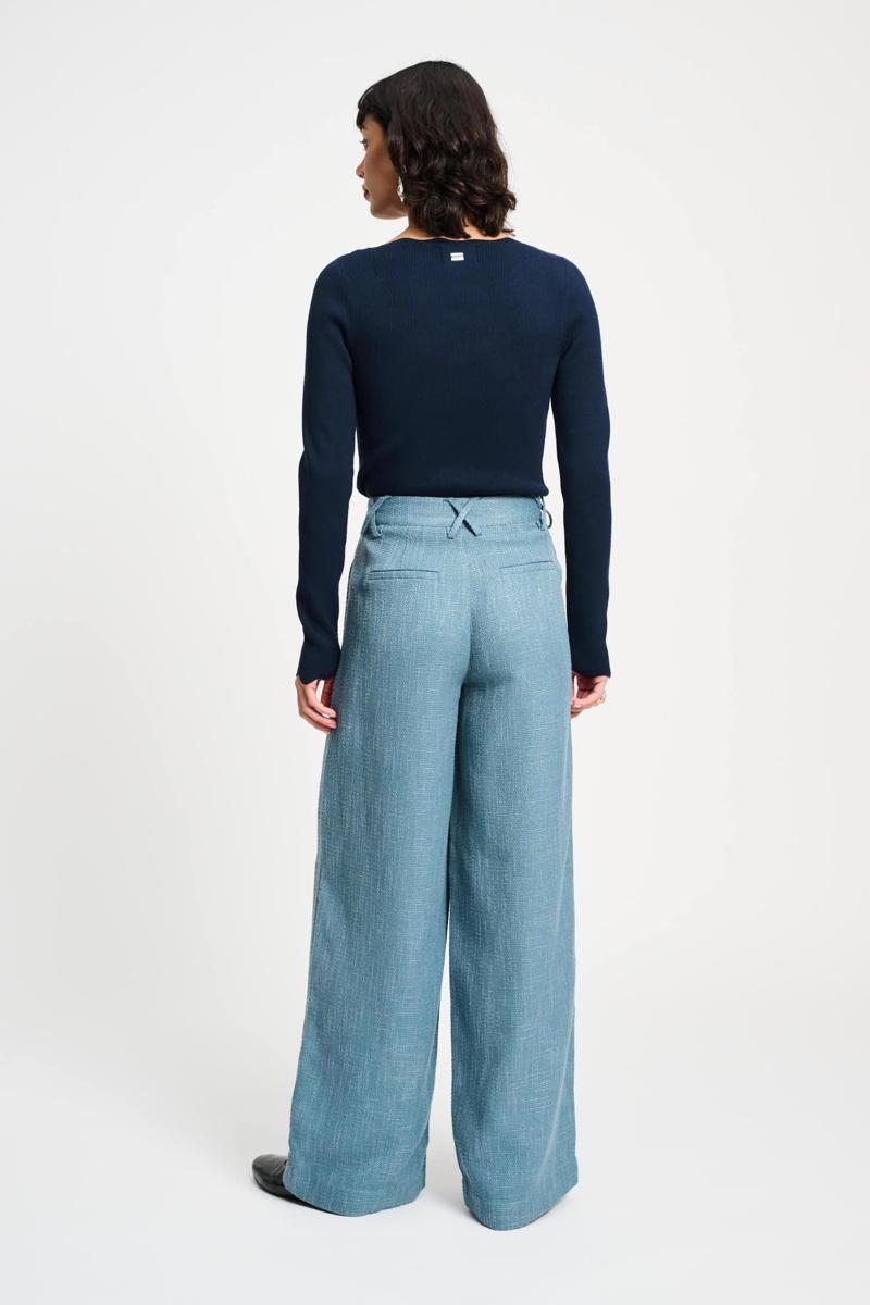 POM Amsterdam Pantalon SP9353 Blauw 5