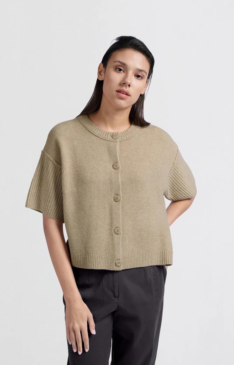YAYA YAYA Vest 01-010102-503 Beige 1