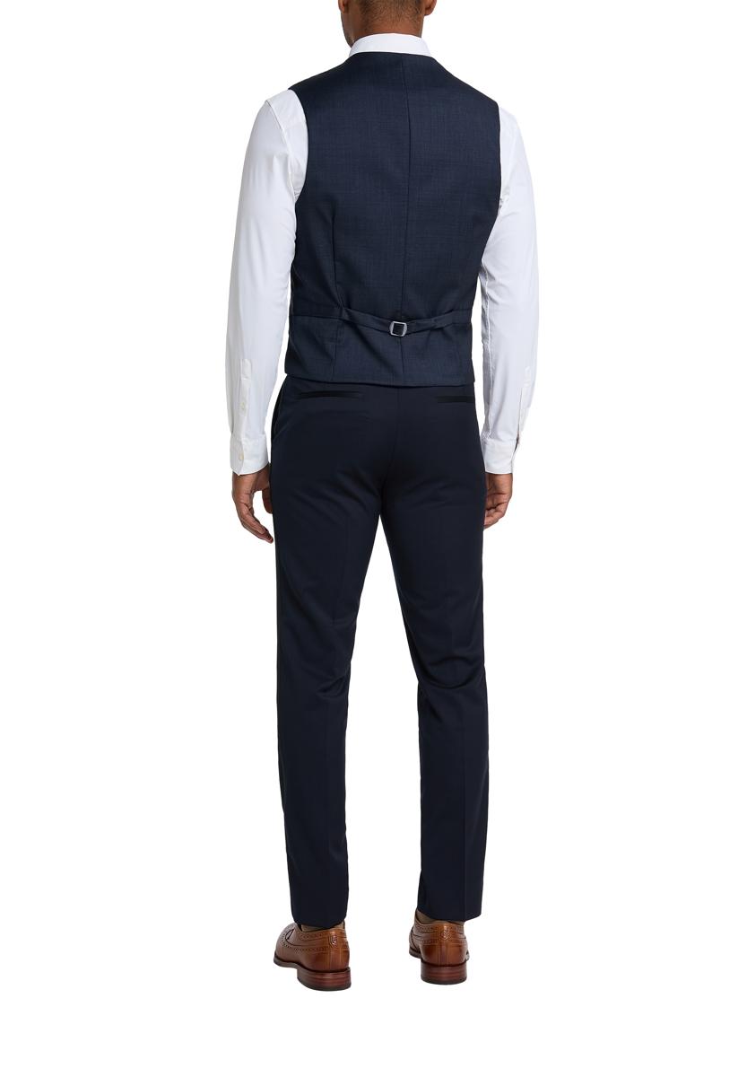 Club of Gents Club of Gents Gilet Philipp Blauw 6