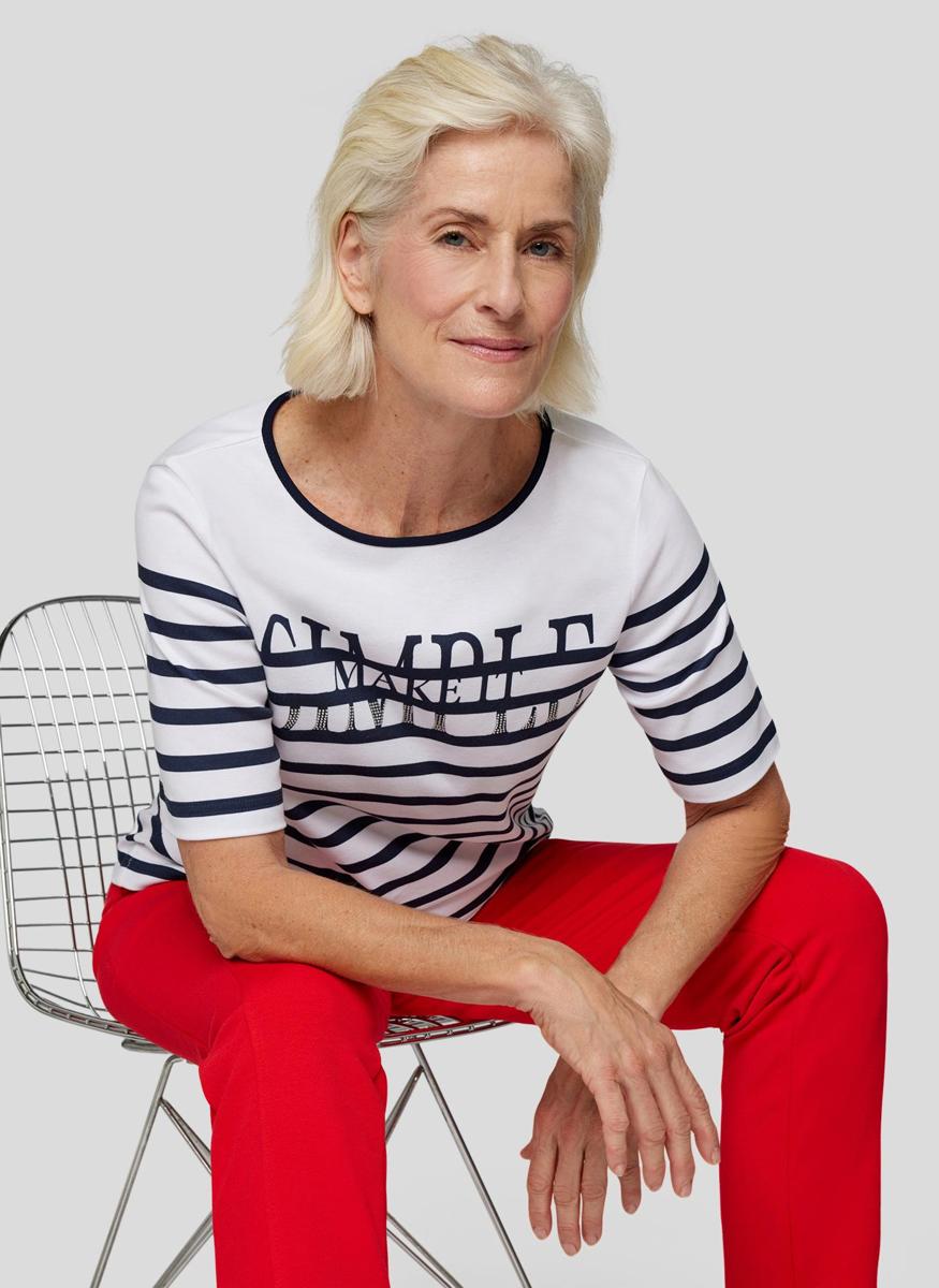 Rabe Rabe T-Shirt 54-123356 Blauw 5