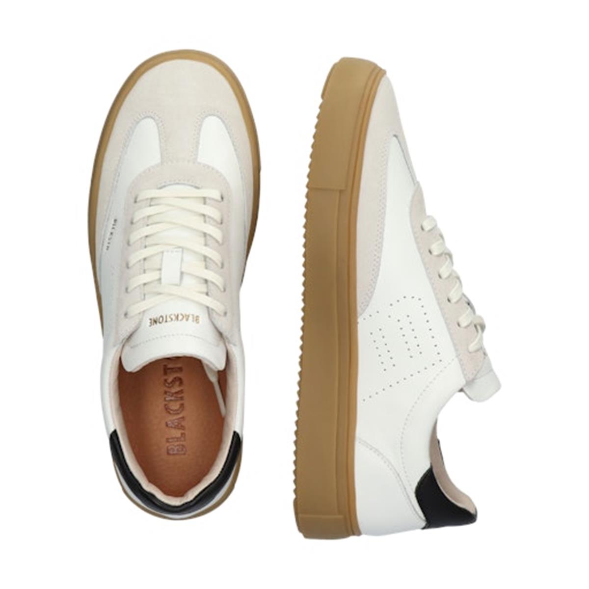Blackstone Blackstone Sneakers Slate Harper Wit 3