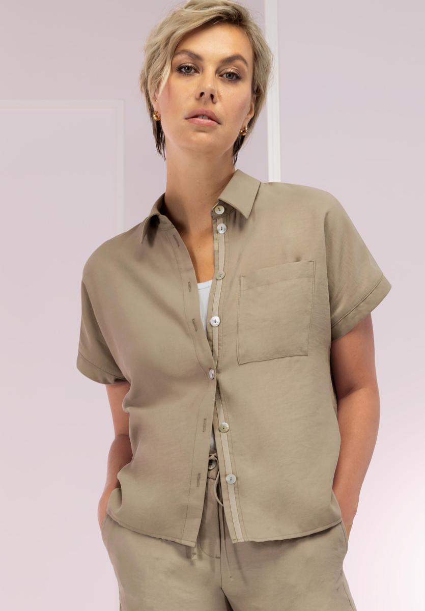 Bianca Bianca Blouse 55023 Taupe 6