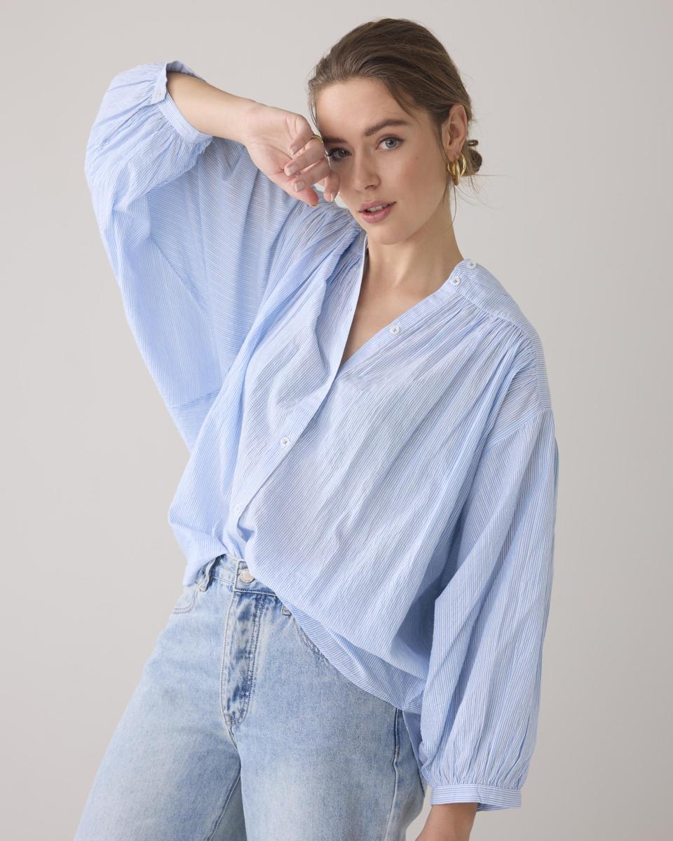 Summum Summum Blouse 2s2925-12189 Blauw 2