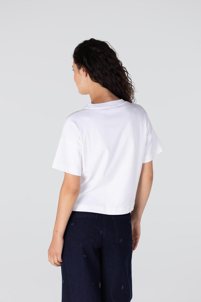 Jansen Amsterdam T-Shirt LARA W25 Wit 4