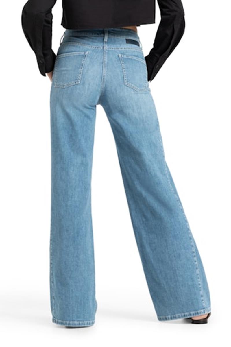 Cambio Cambio Jeans Palazzo Patch Blauw 3