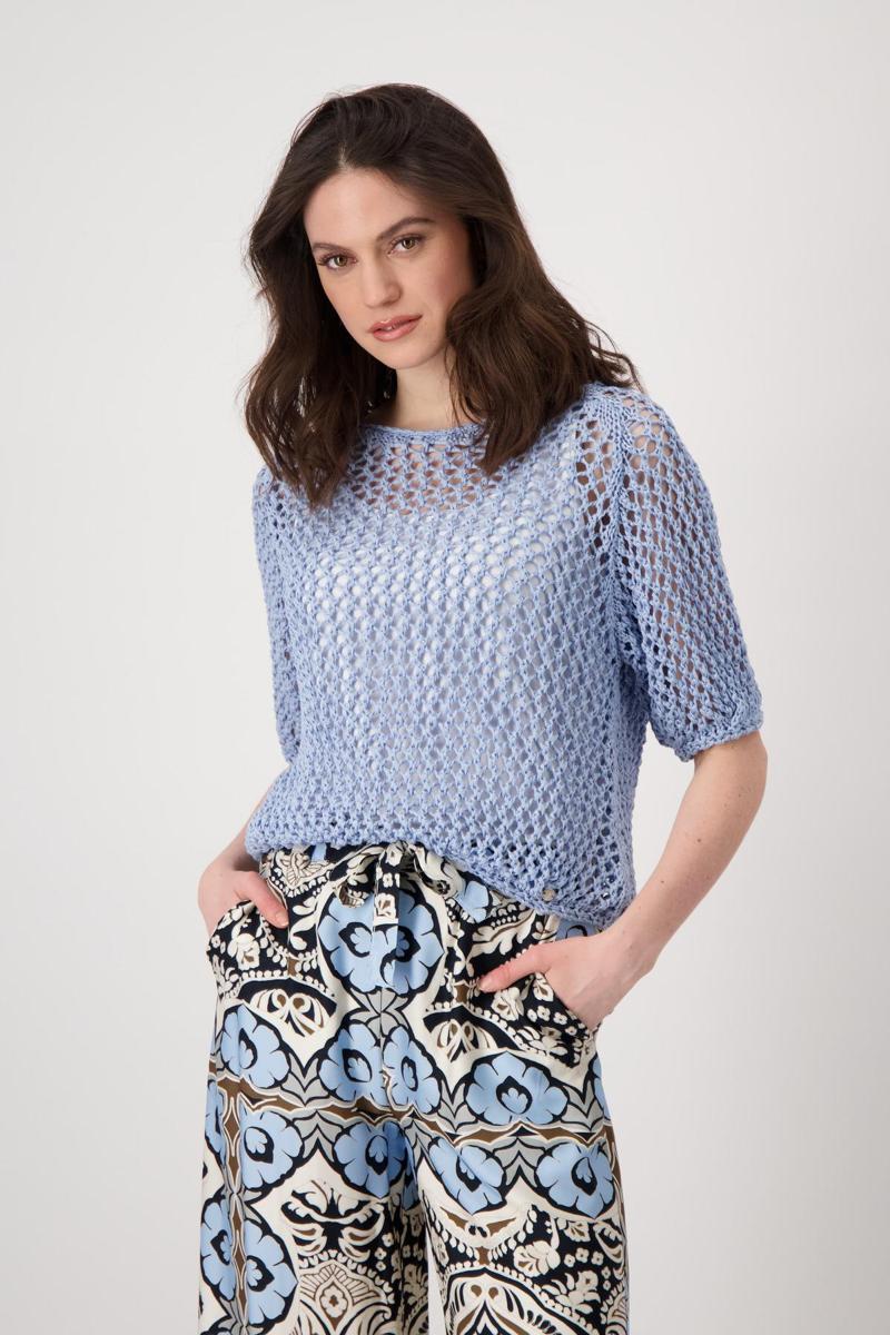 Monari Monari Trui 409945 Blauw 1