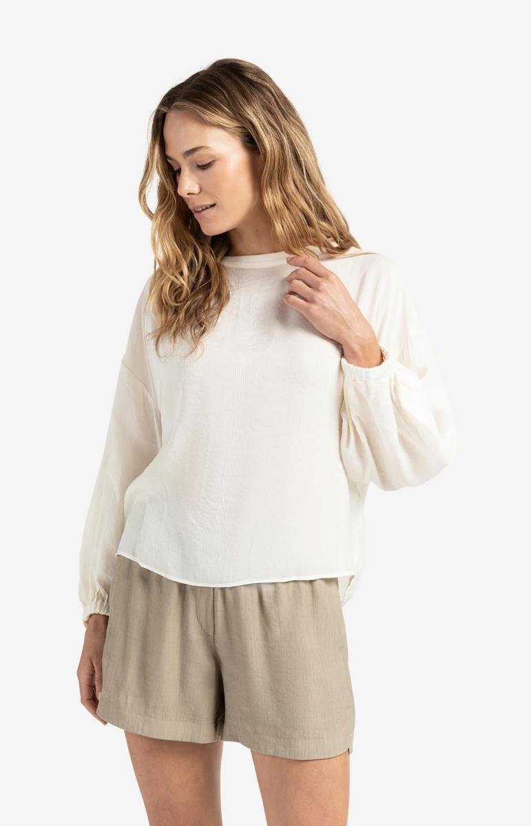 YAYA Blouse 01-701297-506 Off-White 3