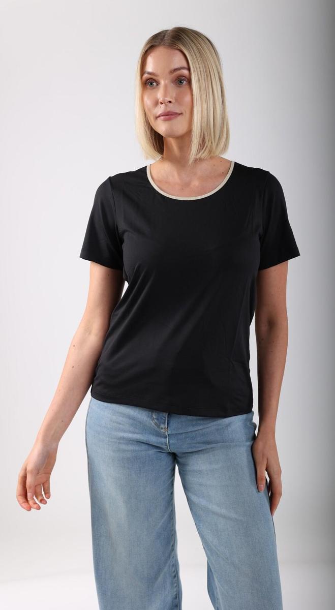 NUKUS NUKUS T-Shirt Tirza Zwart 4