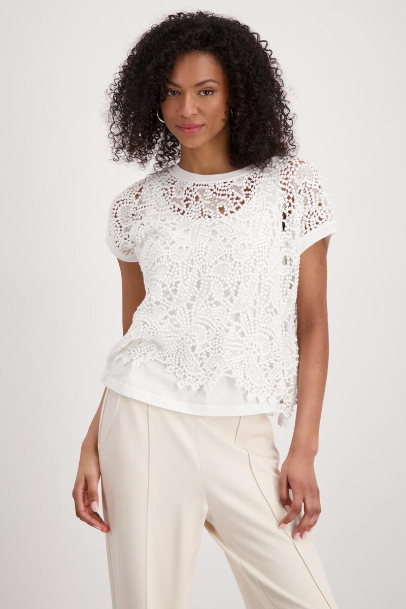Monari Monari Trui 409994 Off-White 1