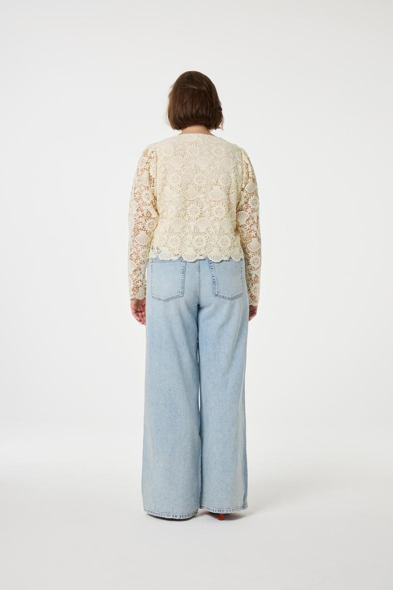 Fabienne Chapot Vest Sardou Off-White 4