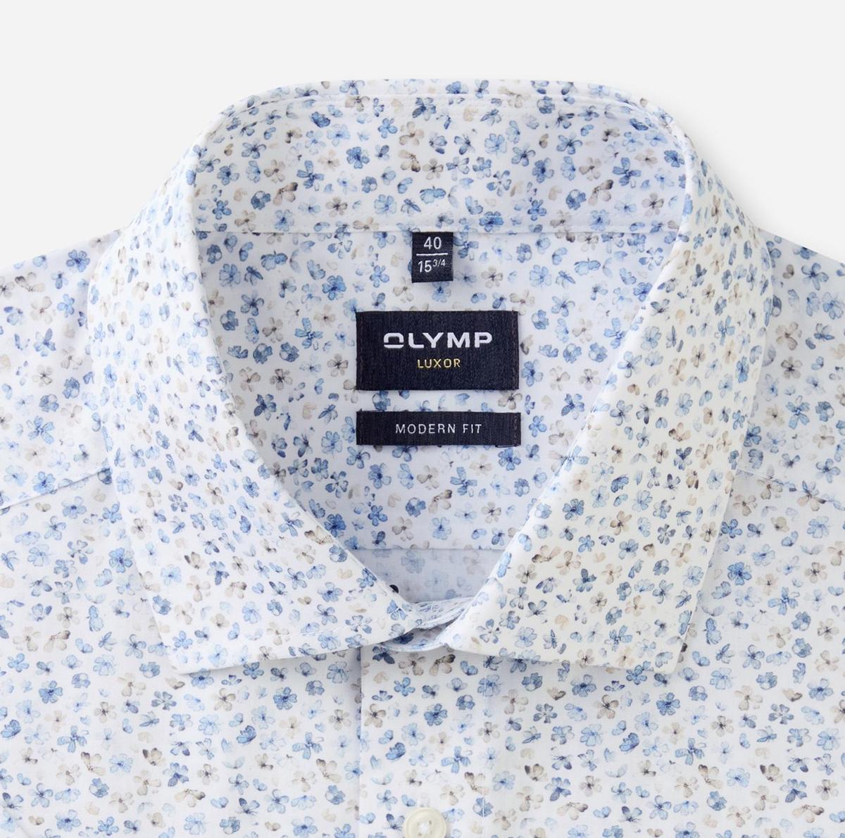 Olymp Olymp Overhemd 129672 Wit 5