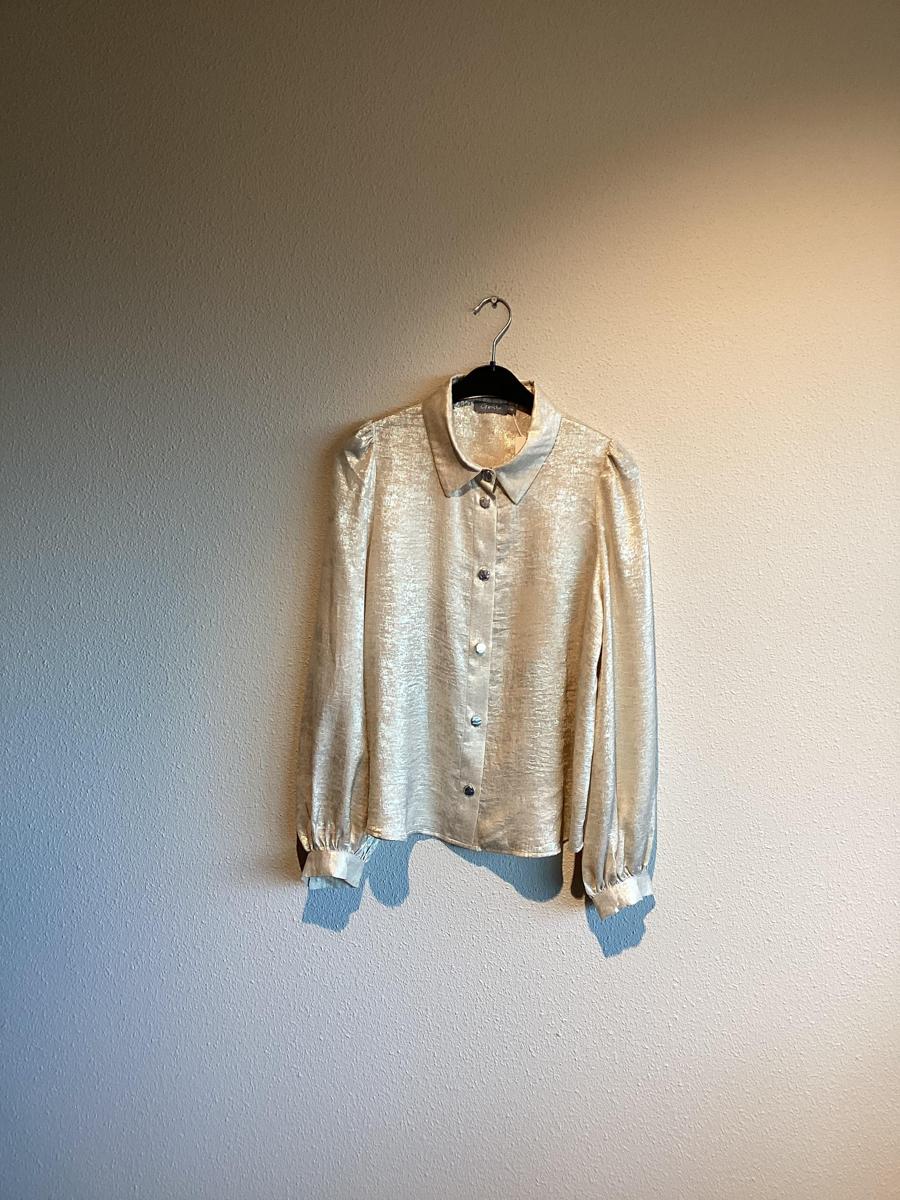 Geisha Blouse 53868-14 Zilver 2