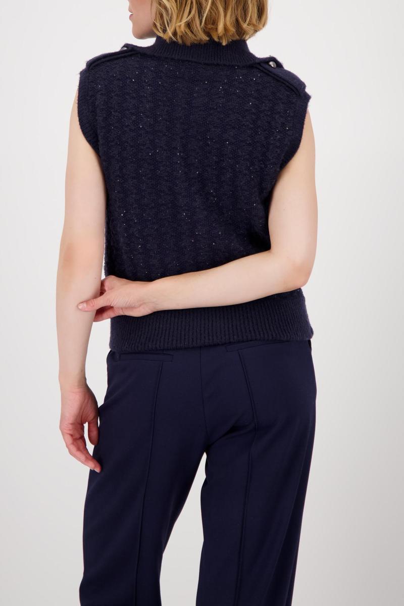 Monari Blouse 809107 Blauw 5