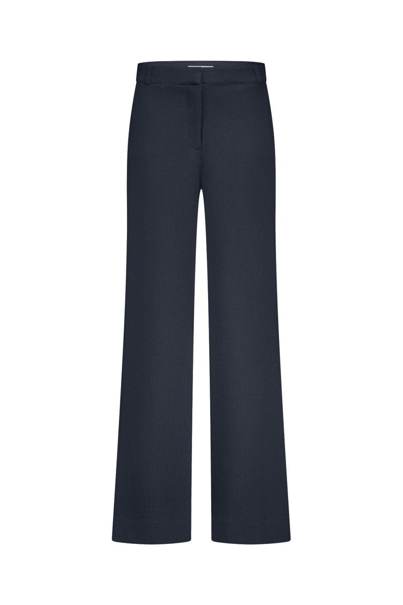 Studio Anneloes Pantalon Lexie waffle trou Blauw 1