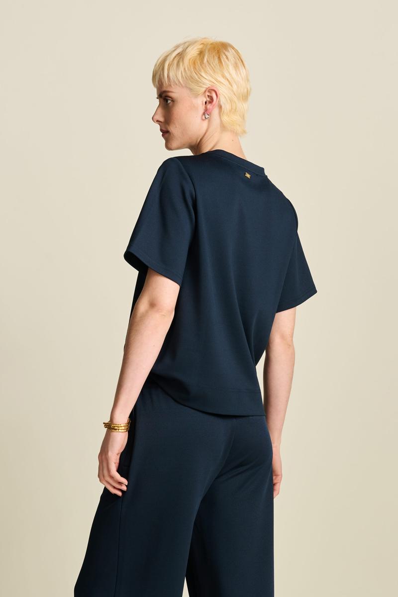 POM Amsterdam POM Amsterdam T-Shirt SP9030 Blauw 5