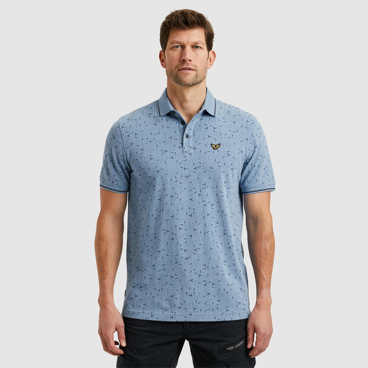 PME Legend PME Legend Polo PPSS2502852 Blauw 3