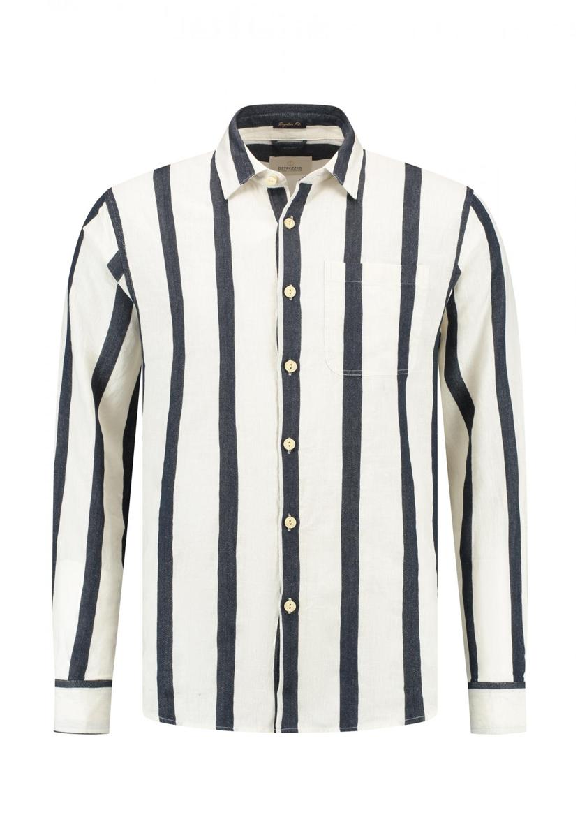 Dstrezzed Dstrezzed Overhemd 303806-SS25 Blauw 1