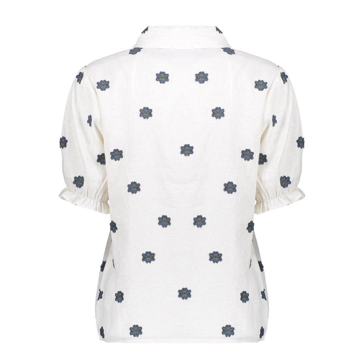 Geisha Geisha Blouse 53463-20 Off-White 2