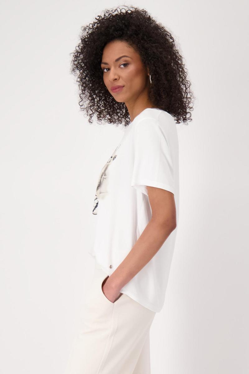 Monari Monari T-Shirt 409916 Off-White 4