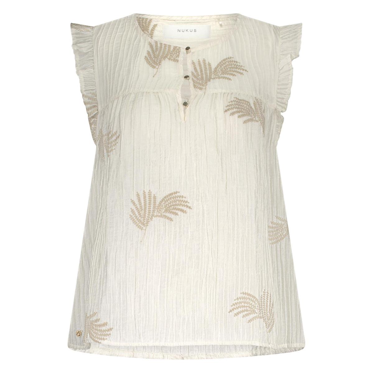NUKUS NUKUS Blouse NKS01051 Wolwit 3