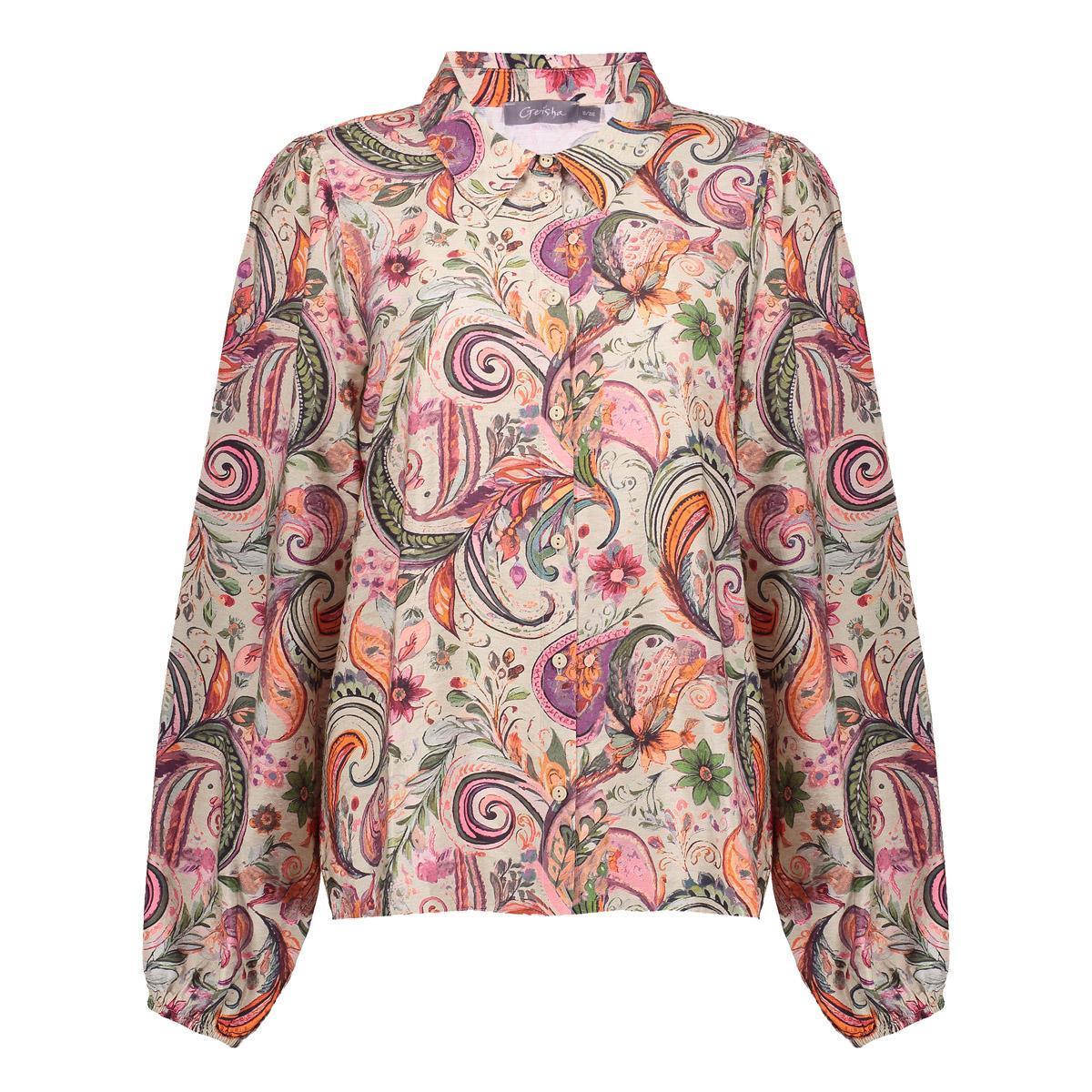 Geisha Blouse 53949-20 Roze 5