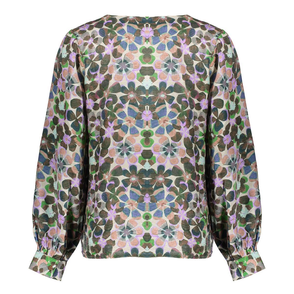 Geisha Blouse 53636-20 Groen 5