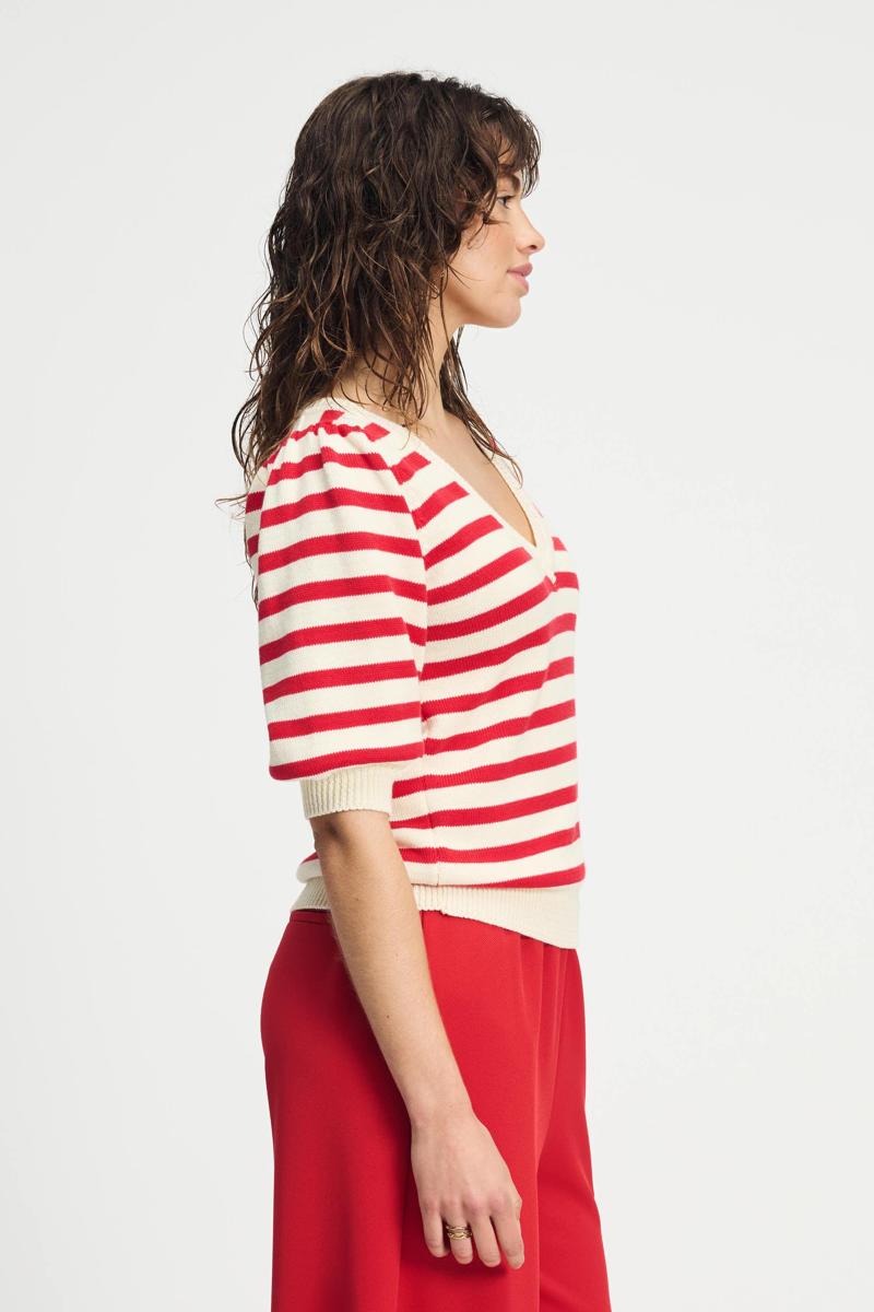 POM Amsterdam POM Amsterdam Trui SP9119 Rood 4