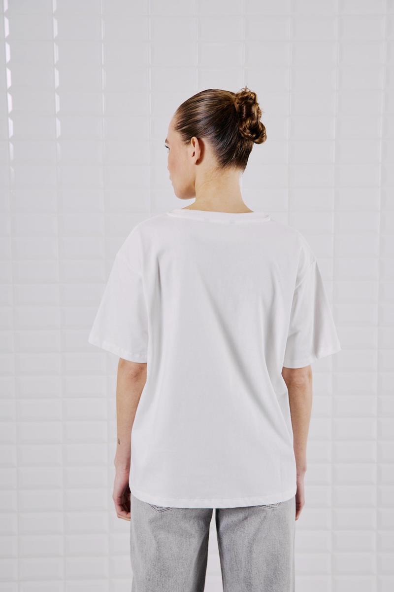 WithBlack T-Shirt Wilma Wit 3