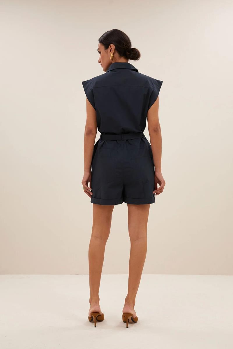 By-Bar Jumpsuit Ollie Blauw 3