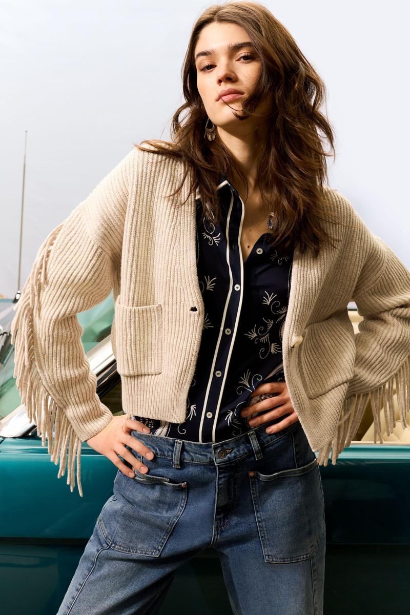 Oui Jeans 0094340 Blauw 5