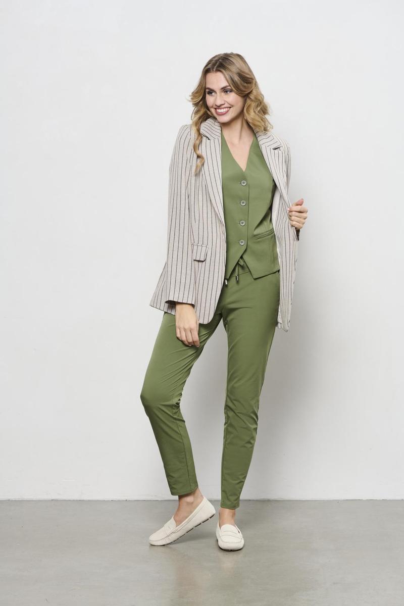 &Co Woman &Co Woman Gilet GL100 Groen 4