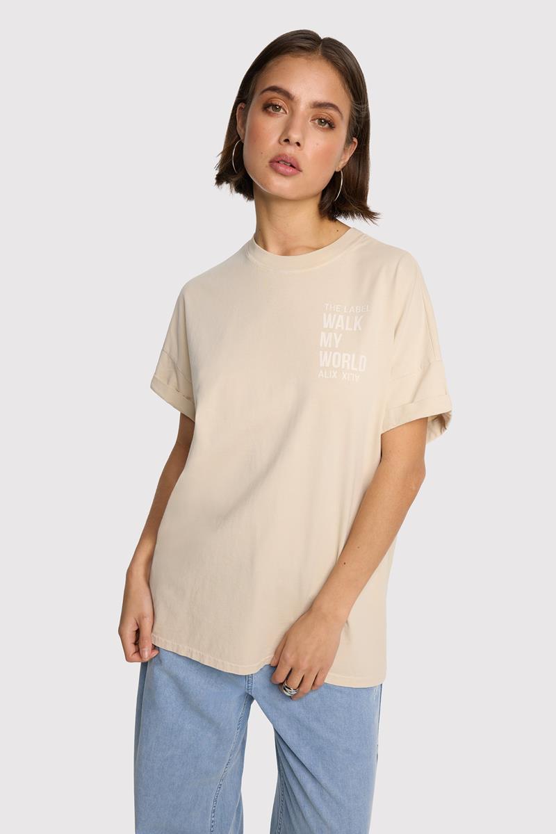 Alix The Label Alix The Label T-Shirt 2503819117 Beige 3
