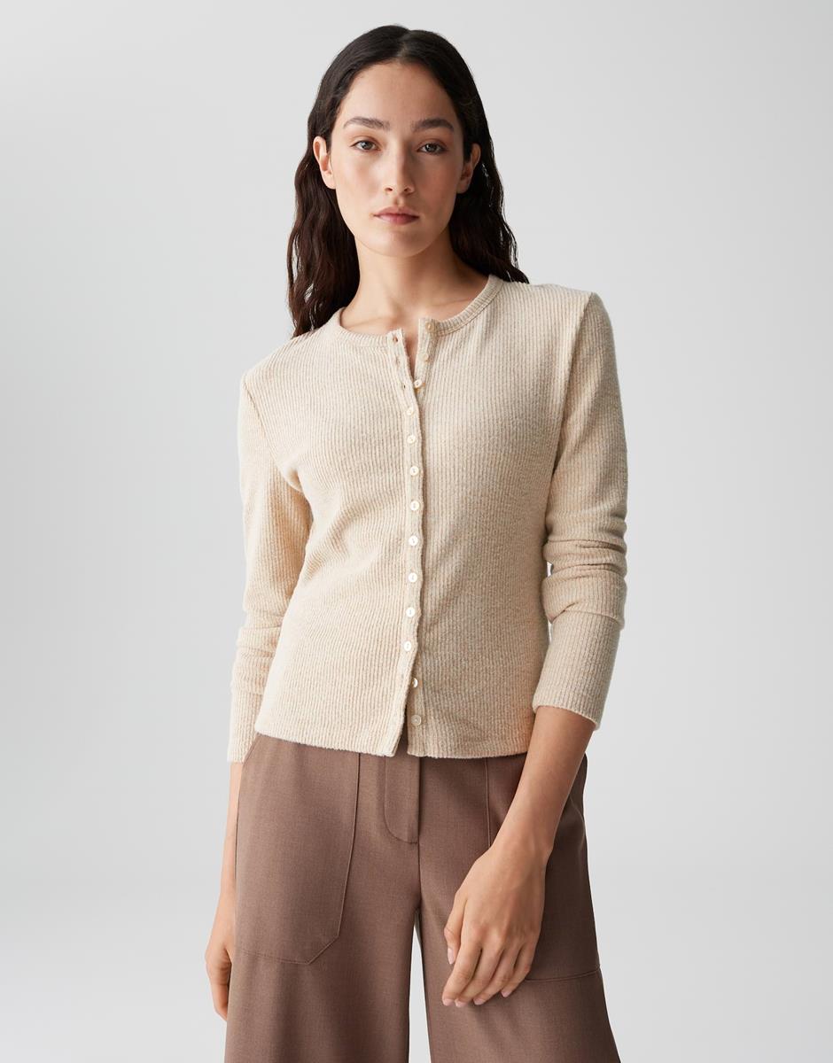OPUS T-Shirt Saltus Beige 1