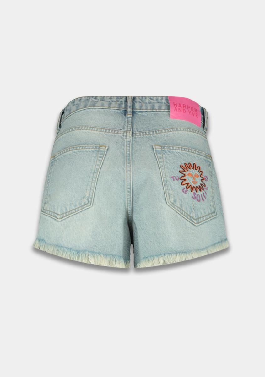 Harper & Yve Short Yve Blauw 3