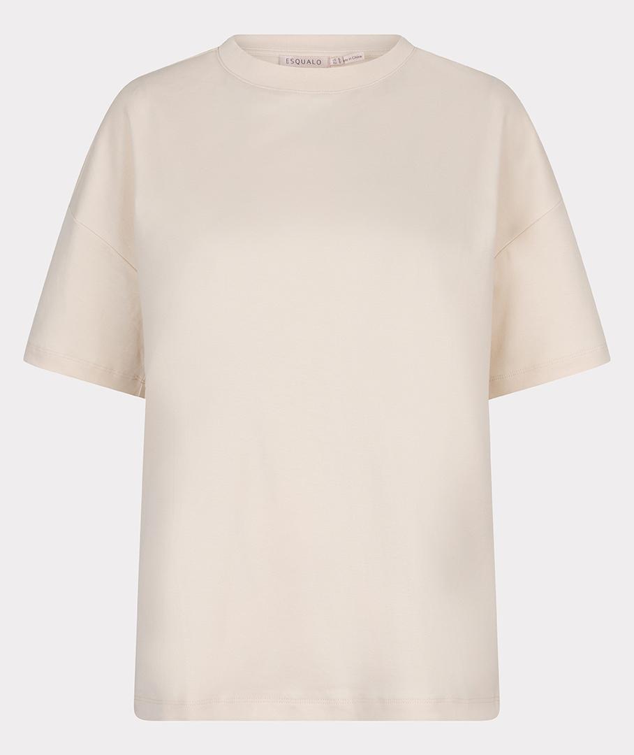 EsQualo EsQualo Blouse SP25.30025 Beige 2