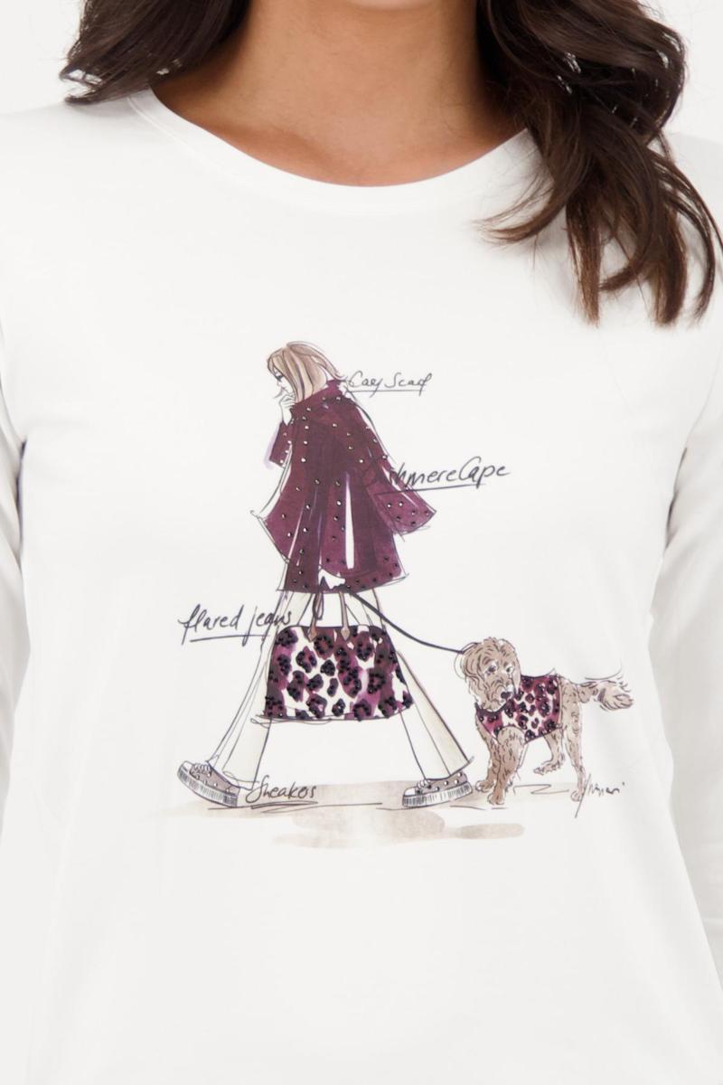 Monari T-Shirt 809193 Off-White 5