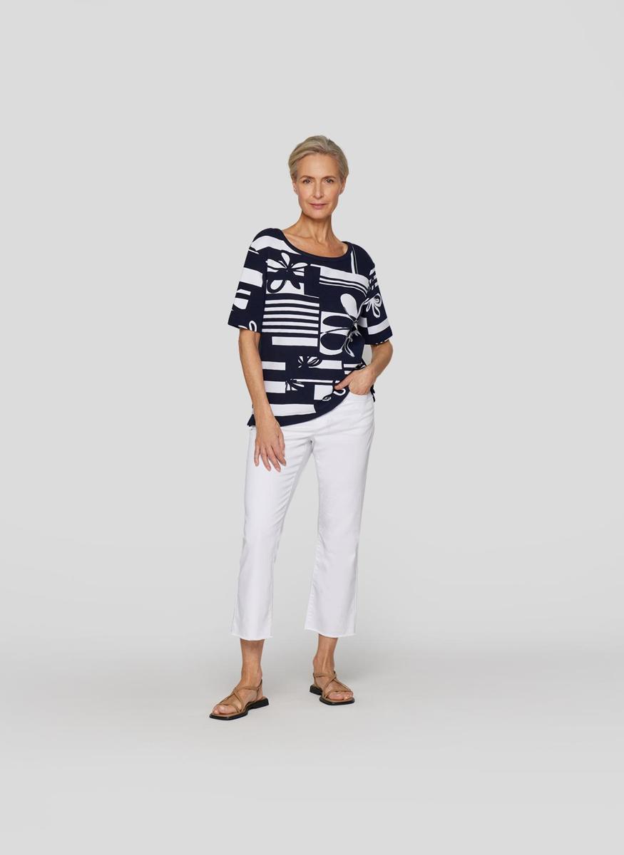 Rabe Rabe T-Shirt 54-123353 Blauw 1