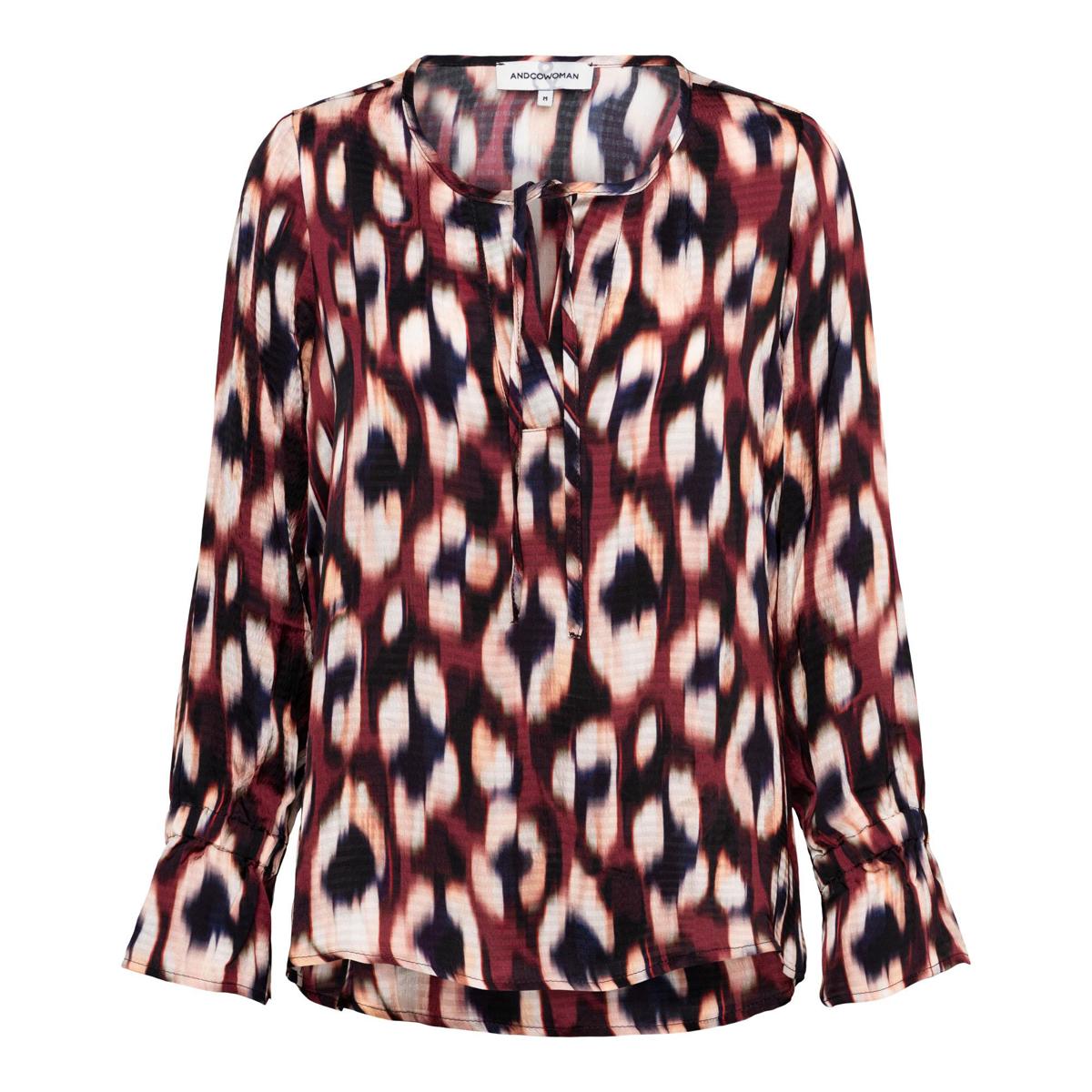 &Co Woman Blouse BL396 Rood 1