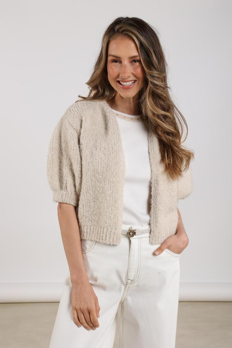 NUKUS Vest NKF05011 Beige 1