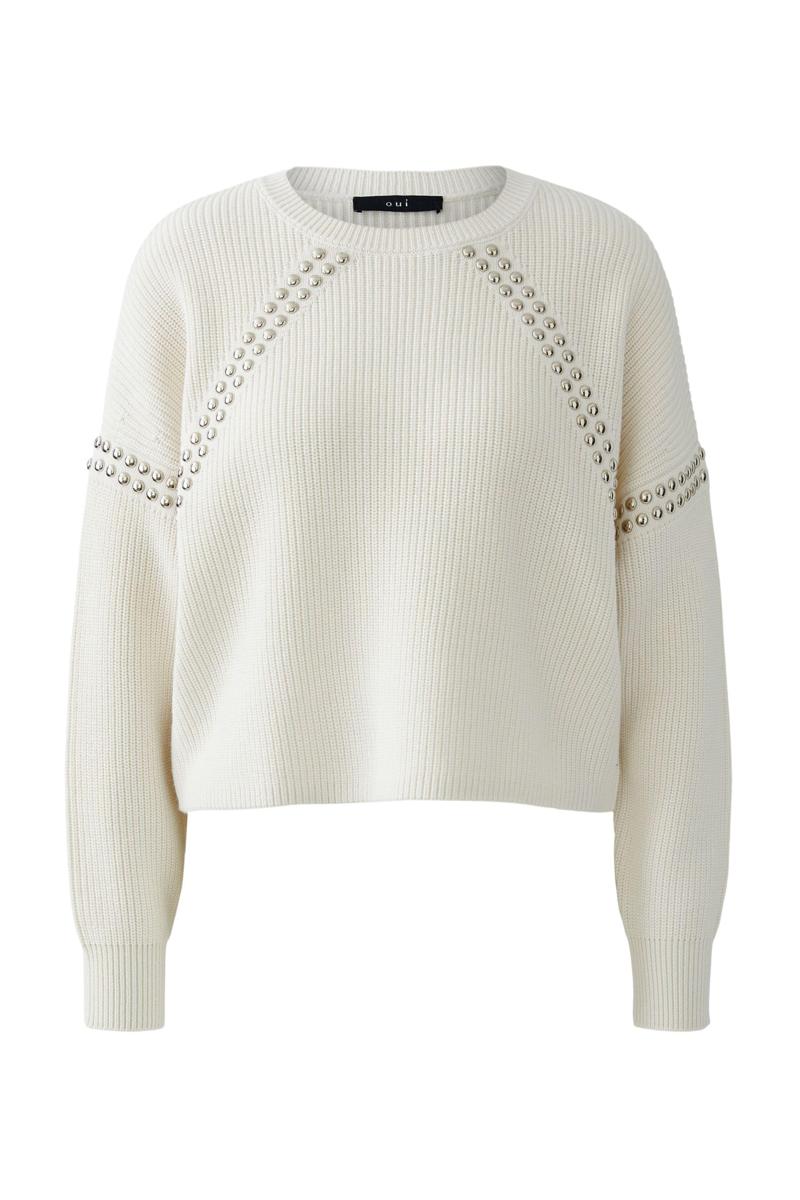 Oui Trui 0086061 Off-White 2