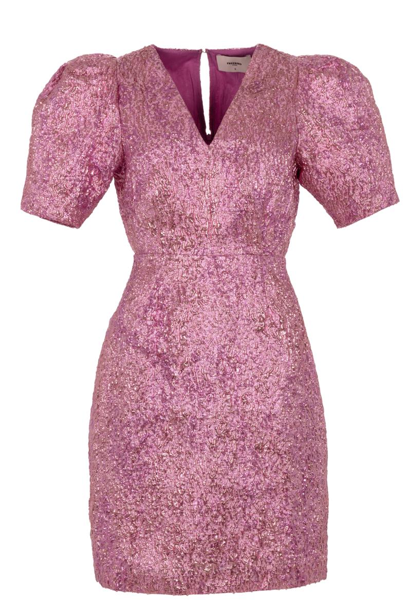 Freebird Freebird Jurk Daantje F-Wv-Jacq Roze 1