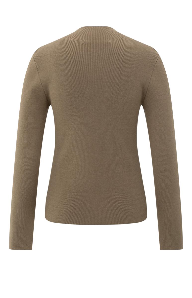 YAYA Trui 01-000499-509 Bruin 2