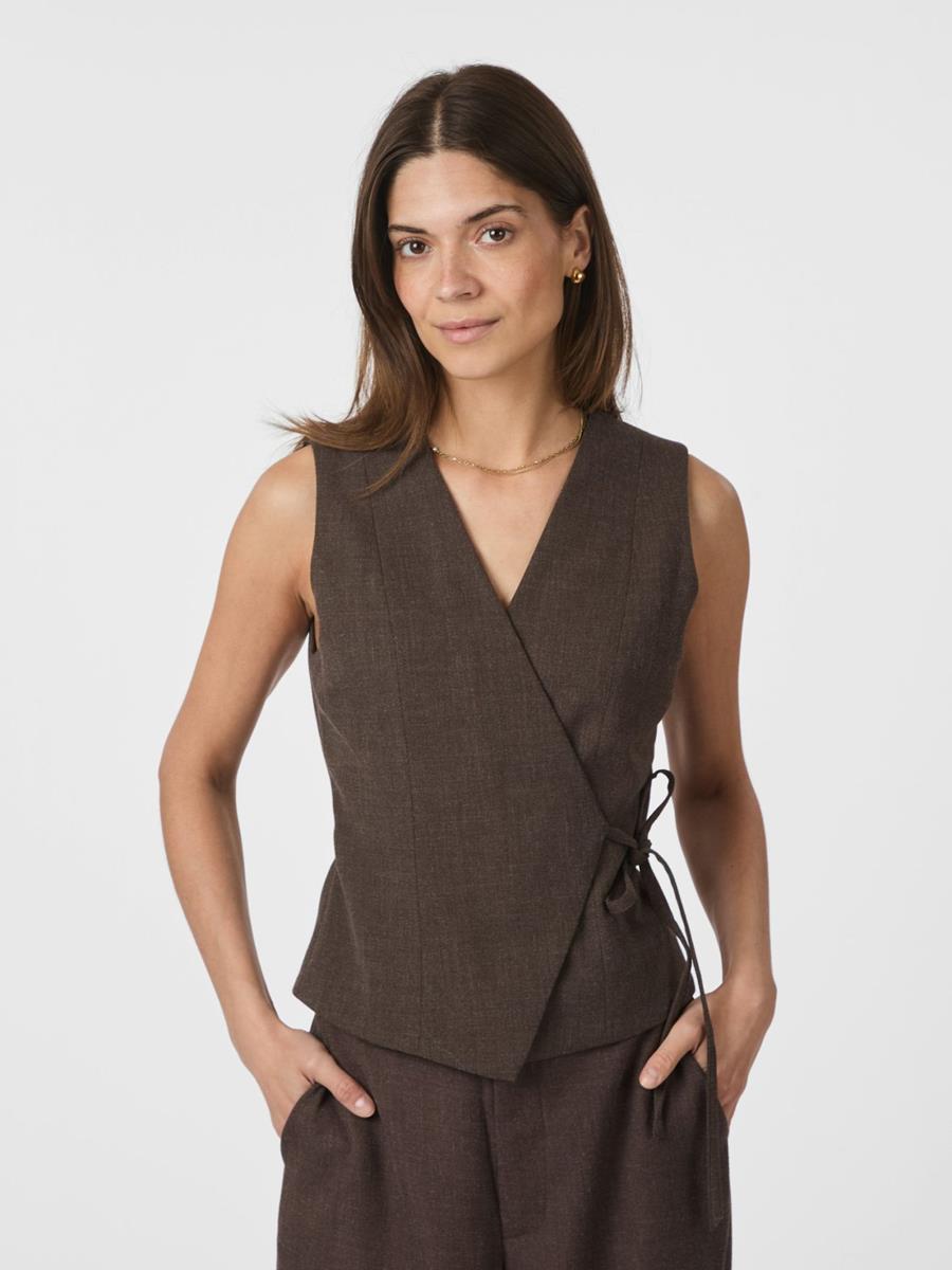 Neo Noir Gilet Samara Bruin 1